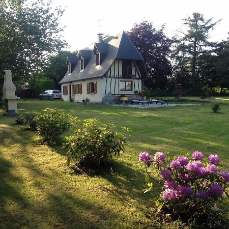 charmante chambre privée dans véritable maison normande - Check in tardif ou late ok Sainte-Croix-sur-Aizier Exterior foto